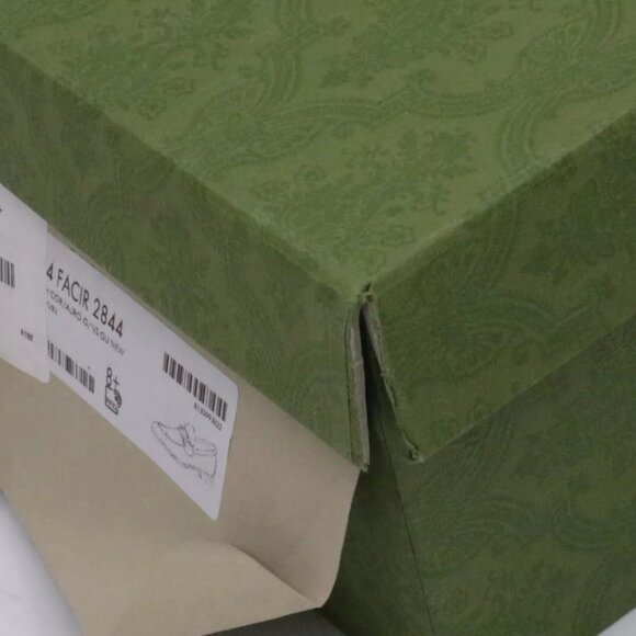 Gucci Paride Horsebit GG Logo Brow Suede Loafers Mens Size G 8.5/US 9/EU 42.5 - Picture 12 of 16